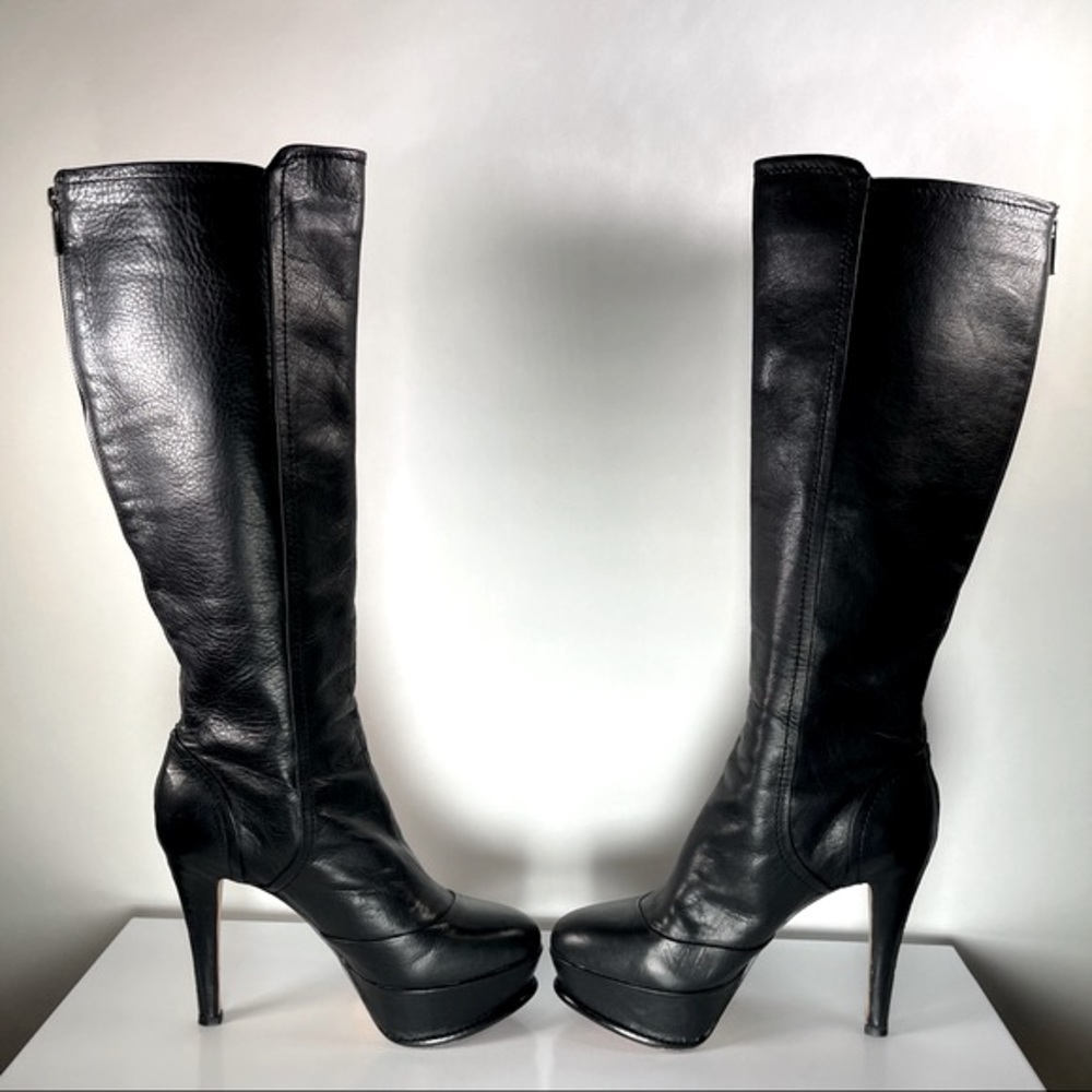 Dolce Vita Back Zipper High Heel Boots - Picture 7 of 16